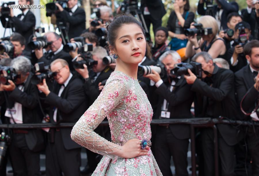Stars attend '70th Anniversary' ceremony of Cannes Film Festival(1/8)