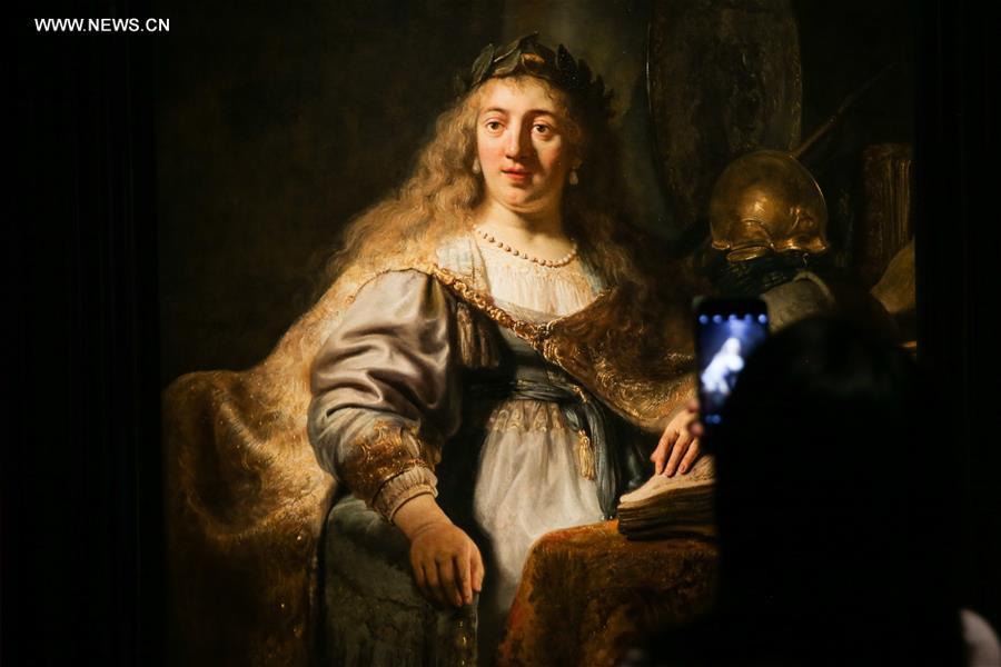 Rembrandt and other artists' masterpieces exhibited in Beijing(1/7)