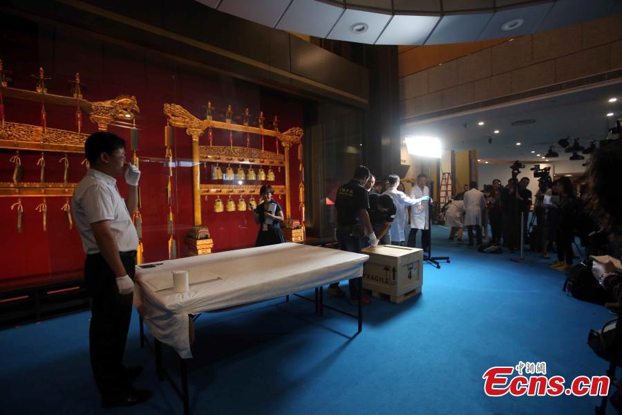 Qing Dynasty treasures to be displayed in Hong Kong (1/8)