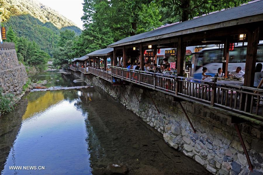 Countryside tourism developes dramatically in E China's village (1/4)
