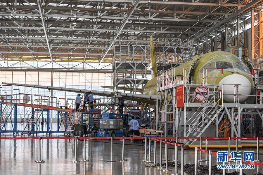 2nd C919 made ready for tests(1/3)