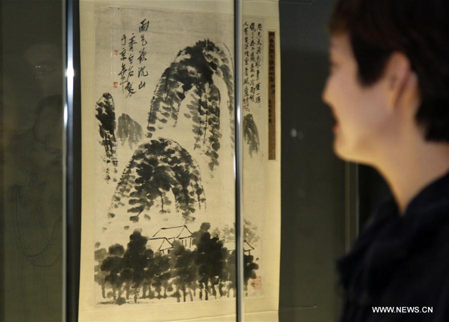 Artworks by Qi Baishi exhibited in Seoul for 1st time(1/3)
