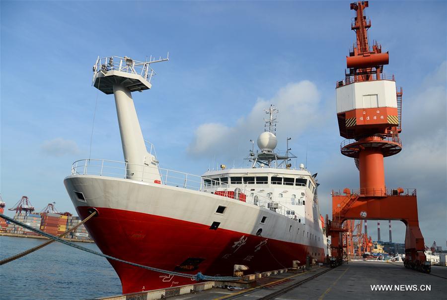 Scientific expedition trip in western Pacific Ocean with 'Kexue'(1/17)