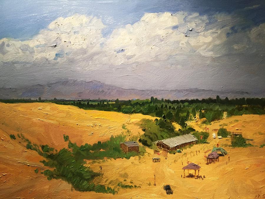 Ode to combating desertification: Art pieces capture beauty of nature(1/14)