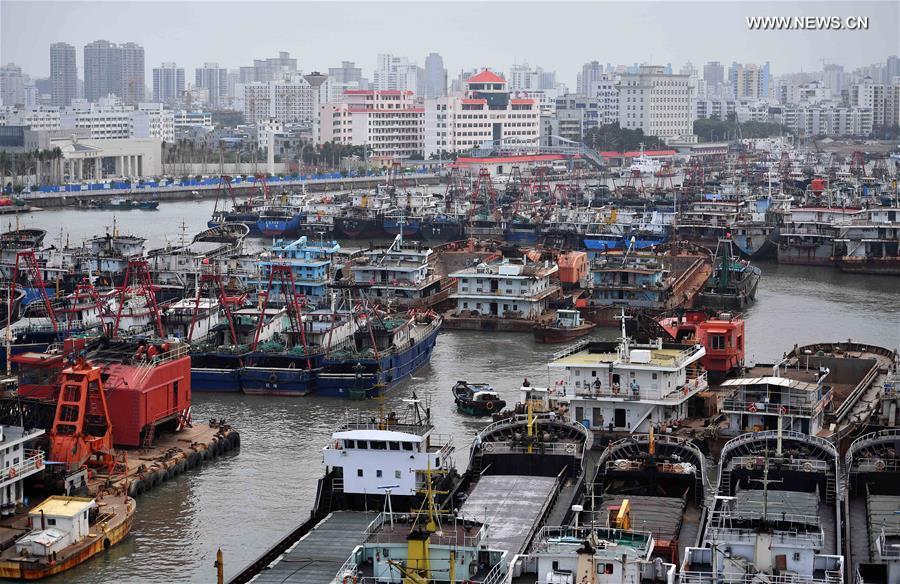 South China province braces for Typhoon Doksuri(1/2)