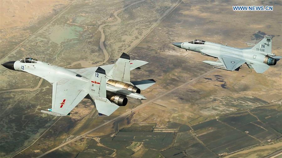 Chinese, Pakistani air forces conduct joint drill (1/6)