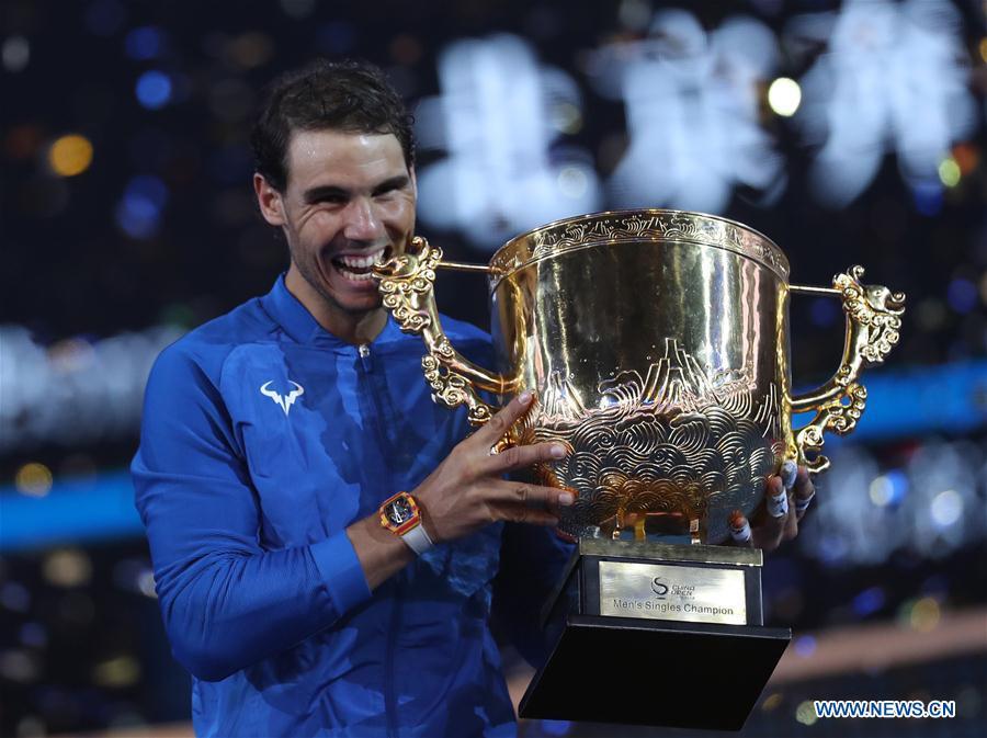 China Open: Nadal claims 75th career title; Garcia beats Halep(1/10)