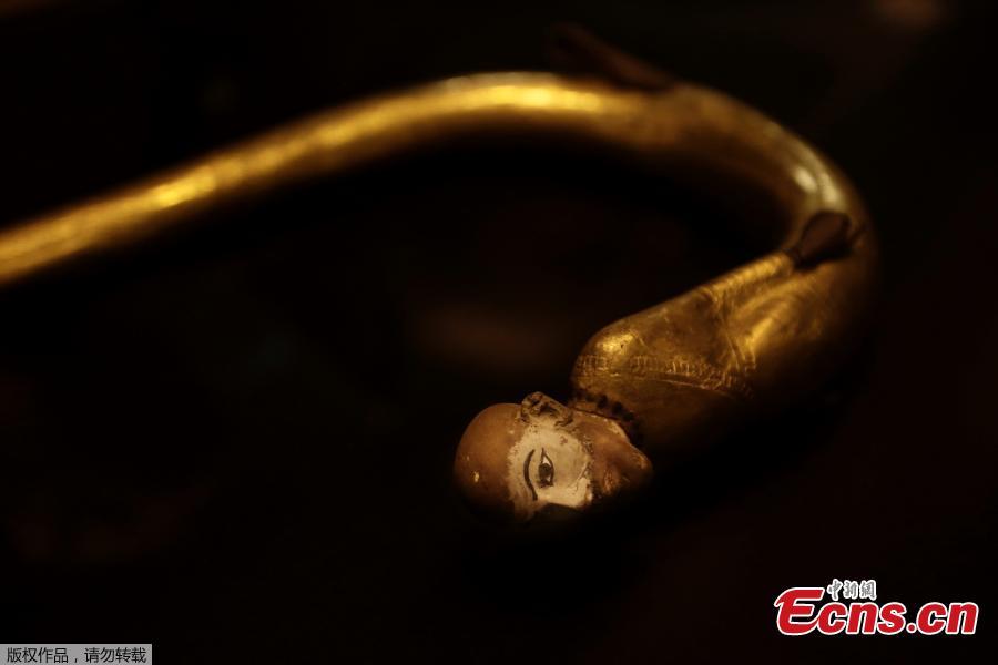 Ancient Egyptian antiques on display(1/4)