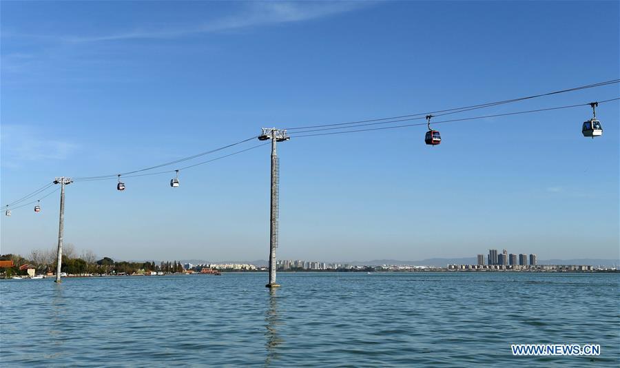 Water quality of Dian Lake improved a lot in Yunnan(1/6)
