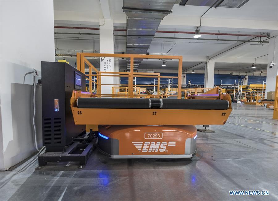 Automated guided robots used for logistics services(1/6)