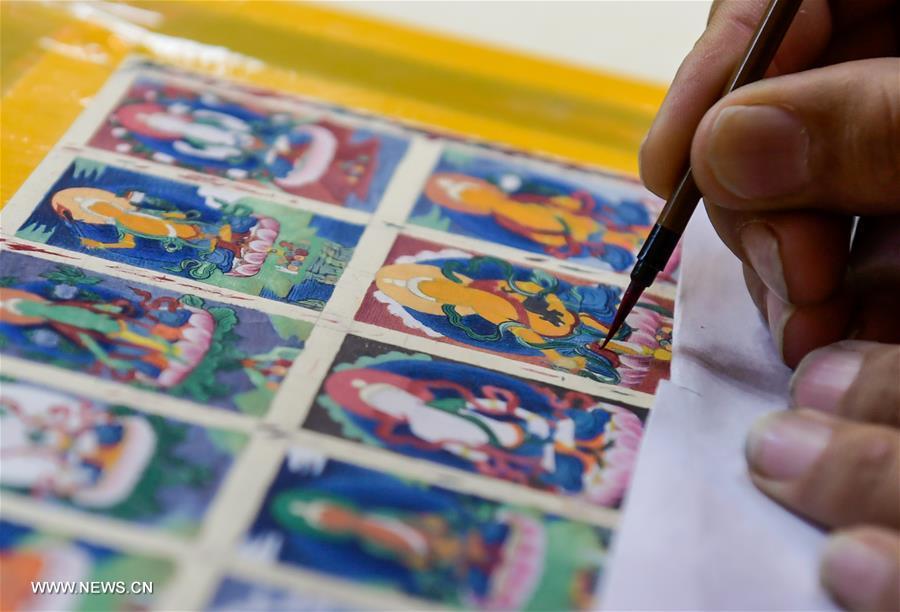 Tibetan art Tangka painting(1/8)