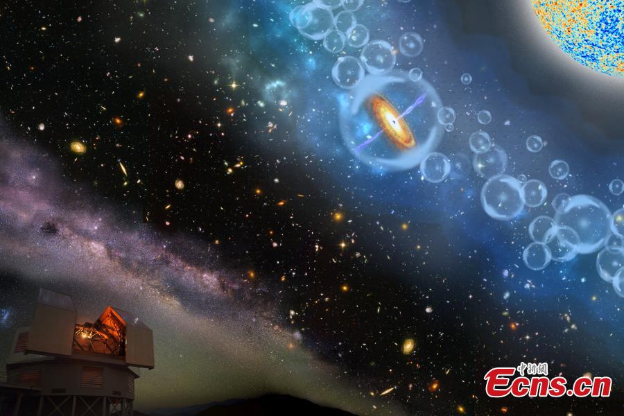 Oldest, most distant supermassive black hole ever seen discovered(2/2)