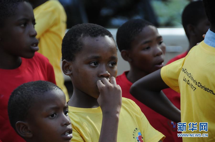The SOS Children's Villages Association of Botswana welcomes Chinese charities(1/3)