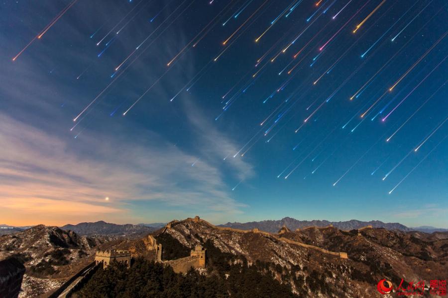 The Great Wall under starry sky(1/5)