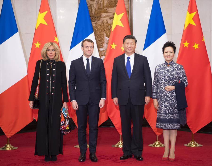 Xi meets with Macron(1/1)