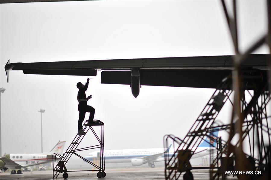 China Southern prepares for upcoming travel rush for Spring Festival(1/8)