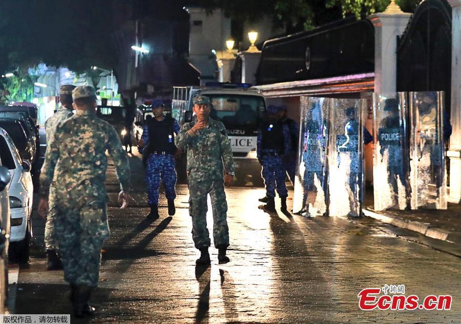 Maldives declares state of emergency(1/3)
