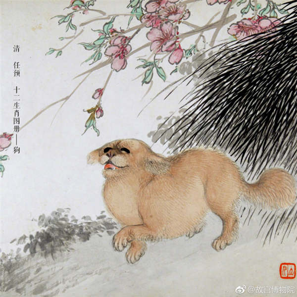 Paintings portray palace dogs of Forbidden City(1/9)