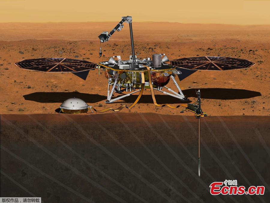 NASA Mars lander prepares for liftoff(1/5)