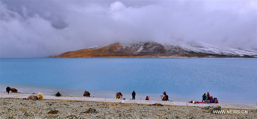 Spring arrives at Yamdrok Lake(1/5)
