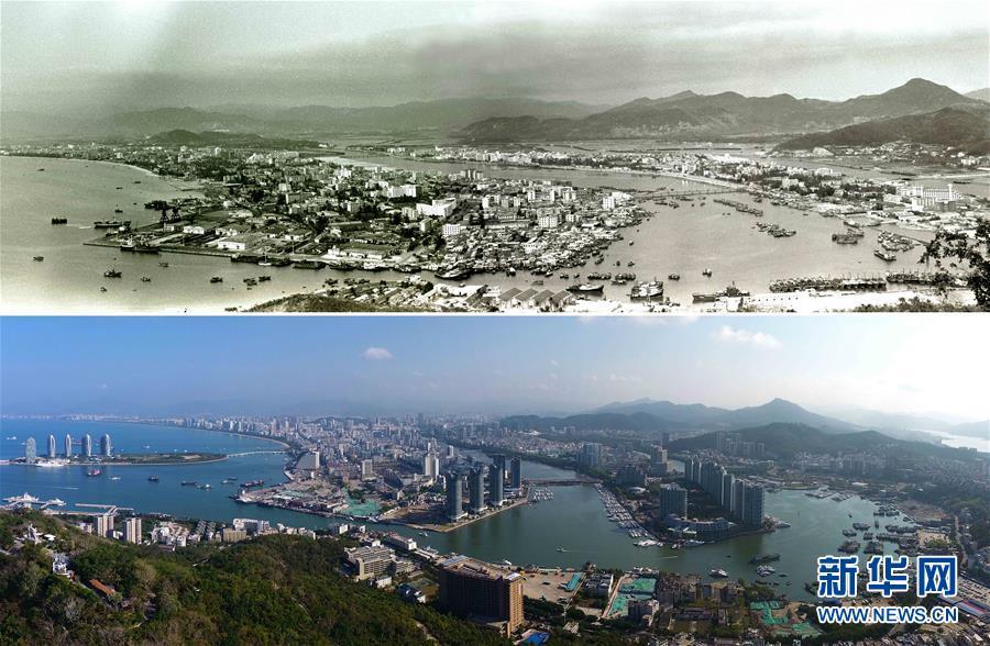 Photos show remarkable progress in Hainan(1/9)