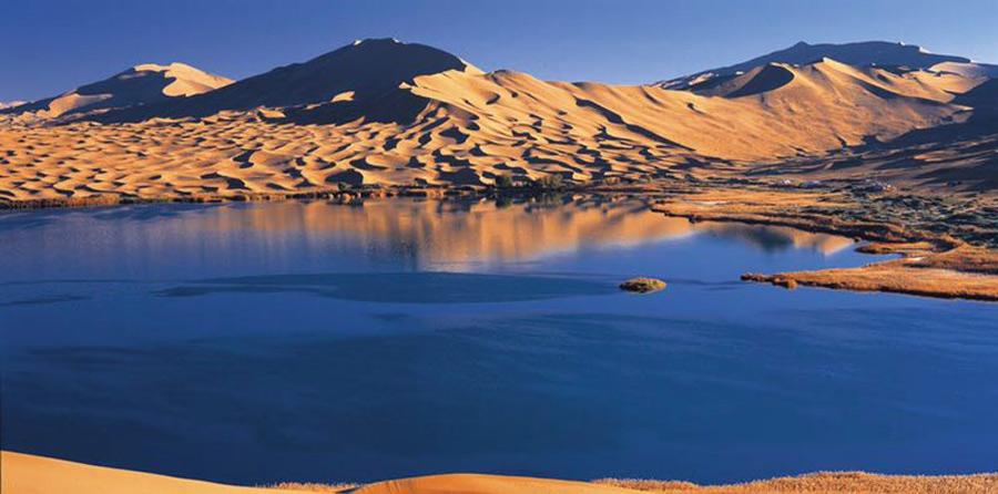 Badain Jaran Desert: Home of world's highest sand dune(1/4)