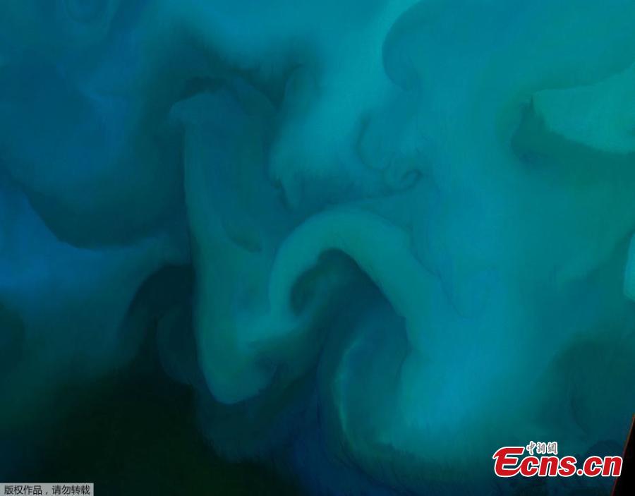 NASA reveals spring color in the North Sea(1/3)