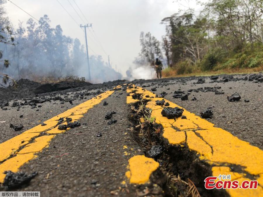 Hawaii's Kilauea volcano to see explosive eruptions(1/4)