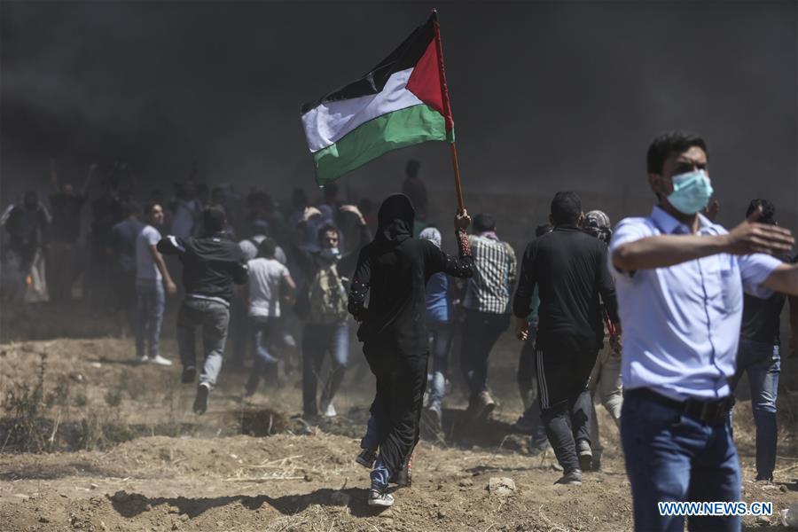 Over 55 Palestinians killed in border clashes with Israeli forces(1/11)