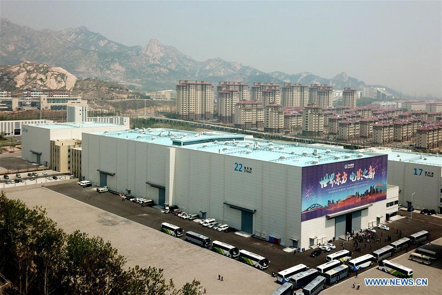 Qingdao Oriental Movie Metropolis completed after 4 years of construction(1/8)