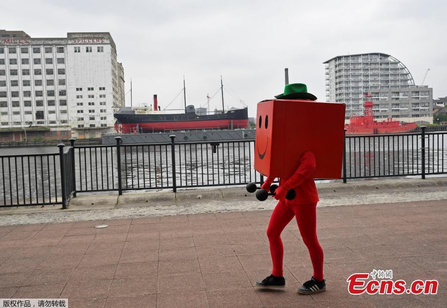 The 2018 MCM London Comic Con is held in London from May 25 to May 27, attracting lots of comic fans with fantastic fashion. (Photo/Agencies)