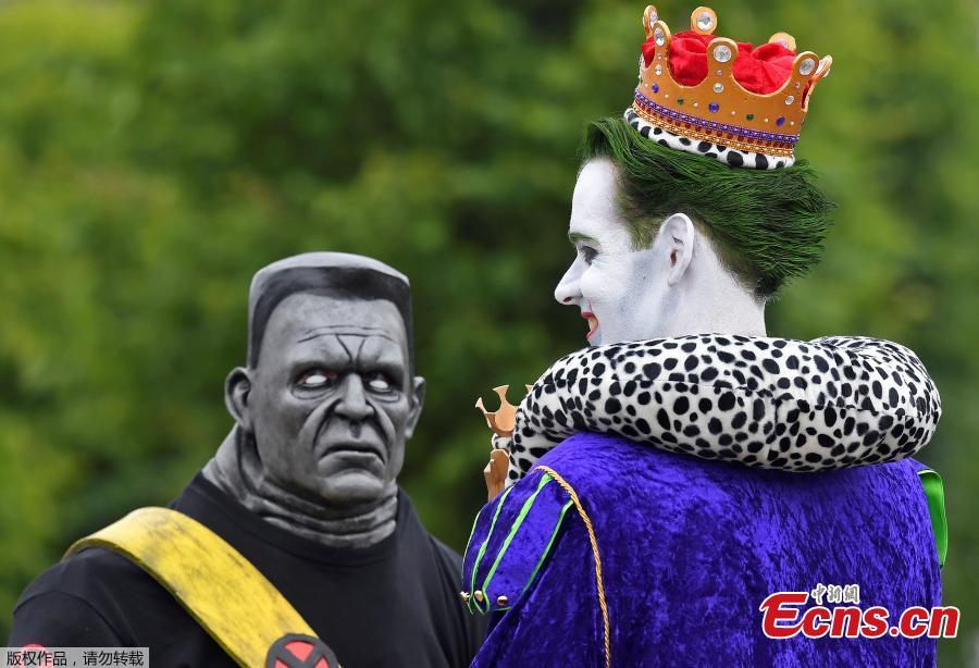 The 2018 MCM London Comic Con is held in London from May 25 to May 27, attracting lots of comic fans with fantastic fashion. (Photo/Agencies)