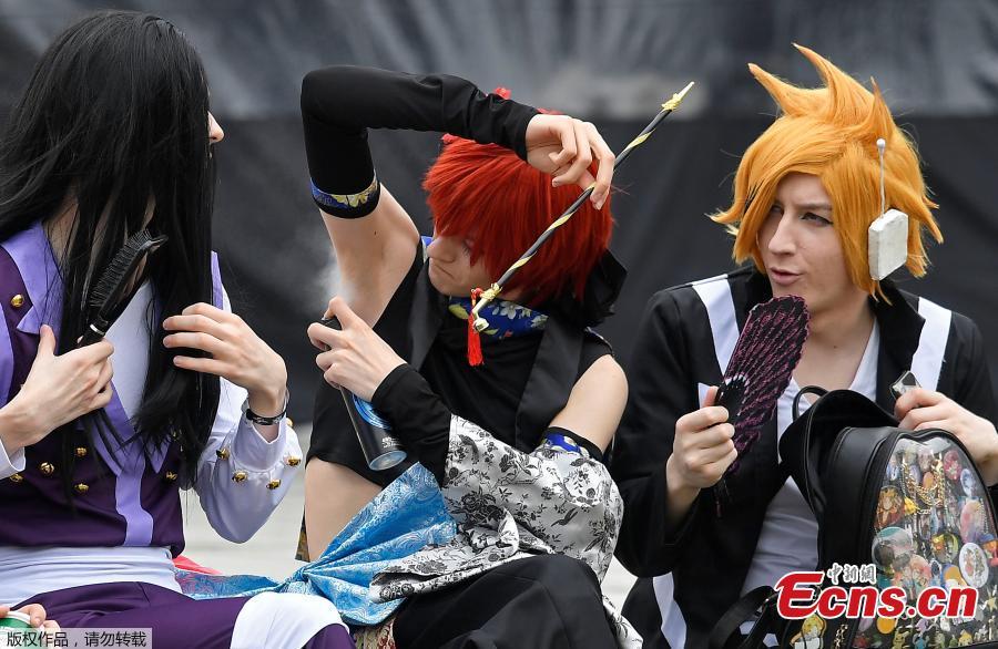 The 2018 MCM London Comic Con is held in London from May 25 to May 27, attracting lots of comic fans with fantastic fashion. (Photo/Agencies)