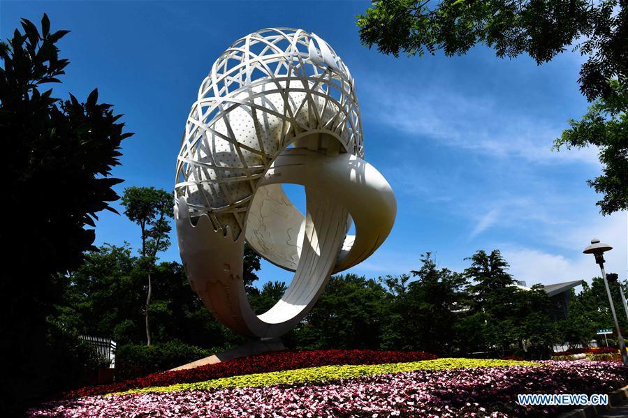 Photo taken on May 31, 2018 shows the scenery in Qingdao, east China\'s Shandong Province. The 18th Shanghai Cooperation Organization (SCO) Summit is scheduled for June 9-10 in Qingdao. (Xinhua/Guo Xulei)
