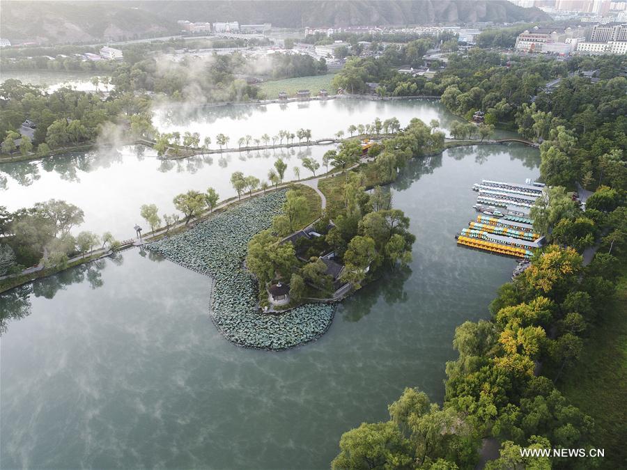 Photo taken on Sept. 17, 2017 shows the view of Chengde summer resort in north China\'s Hebei Province. (Xinhua/Liu Mancang)
14. Mountain Resort and its outlying temples, Chengde

In terms of the general layout, architectural styles, construction techniques, decoration details and garden landscape, the Mountain Resort, a vast complex of palaces and administrative and ceremonial buildings built between 1703 and 1792, represents the broad exchange and convergence between Han culture and the ethnic cultures - Confucianism, Buddhism and Taoism - and the architectural styles between China\'s north and south.

Covering a total area of 611.2 hectares, the Mountain Resort has temples of many architectural styles and imperial gardens blend effortlessly into a landscape of lakes, pastureland and forests.

The Mountain Resort was added to the list on December 15, 1994.