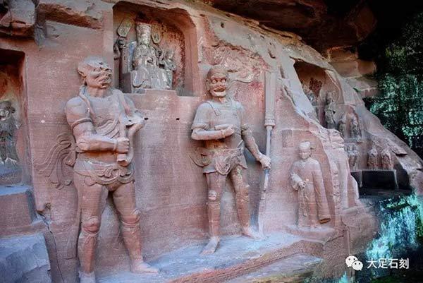 The statues of clairvoyance, clairaudience and the Jade Emperor in the Dazu Rock Carvings in Chongqing municipality. (Photo/The official Wechat account of Dazu Rock Carvings)

20. Dazu Rock Carvings

The Dazu Rock Carvings are located in Dazu county, Chongqing. Construction began in 650, and continued into the 17th century.

The rock carvings are an outstanding example of China’s grotto art in the middle and late period of ancient China.

So far, 50,000 statues and 100,000 inscribed with Chinese characters have been identified and 75 cliff statue sites are under state protection. 

Dazu was added to the World Heritage list on December 1, 1999.