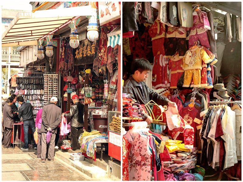 Clothing stalls Zhubaoshi Alley Qianmen 2015. (Photo by Bruce Connolly/chinadaily.com.cn)

Next door, on Qianmen East Street, the Beijing Planning Exhibition Hall is worth visiting simply to view the large floor model of the city. But you can also see where Qianmen is in relation to the greater city, and be amazed at the haphazard layout of the alleys and lanes spreading southeast and southwest of Qianmen. This area is different from the more organized layout of hutong alleys to the north around Dongsi, Xisi and Zhonggulou, which regularly feature grand courtyard houses or siheyuan. Beijing’s narrowest alley, Qianshi or “money market” Hutong, is only 40 centimeters wide at its narrowest point. During the Qing it was the center of monetary exchange, with 26 mints producing copper coins for the city’s banks. Qianmen, particularly its western side, was home to several of China’s early financial houses — indeed, walk along West Heyan Street and there are several large European classical-style monetary buildings dating from late 19th to the early 20th century. Some have seen recent restoration work. A fascinating area to walk through late at night, when the streets are deserted.

Often I would sit at my breakfast cafe pondering over maps, wondering where to walk and explore. The area east of Qianmen Dajie provided, at that time, fascinating discoveries through areas of mainly low-rise residential and commercial buildings, including the “Underground City” — a maze of anti-nuclear evacuation tunnels that were open to visitors at that time, some converted into gift shops or workshops.