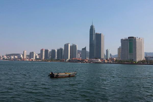 Yantai
A photo taken in May 2017 shows the modern skyline of Yantai, East China\'s Shandong Province. (Photo/Bruce Connolly)