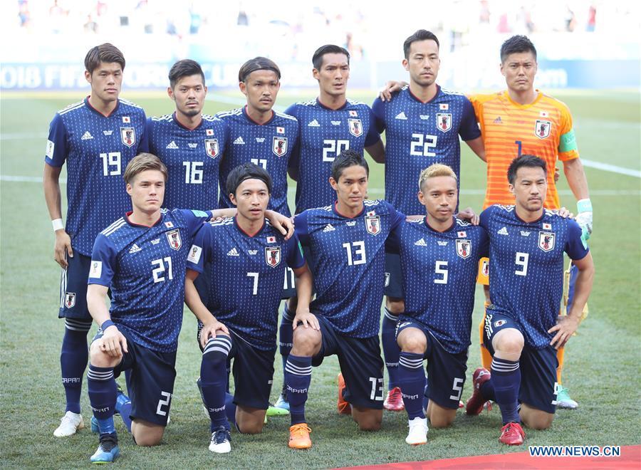 Players of Japan pose for a group photo prior to the 2018 FIFA World Cup Group H match between Japan and Poland in Volgograd, Russia, June 28, 2018. (Xinhua/Wu Zhuang)

Most dubious tactics

The tactics used by Japan in the closing minutes against Poland were questionable to say the least. Japanese coach Akira Nishino admitted his team wasted time to guarantee a berth in the knockout stage. Ironically, Japan advanced by virtue of FIFA\'s fair play rule, which rewards teams that have received fewer yellow cards.