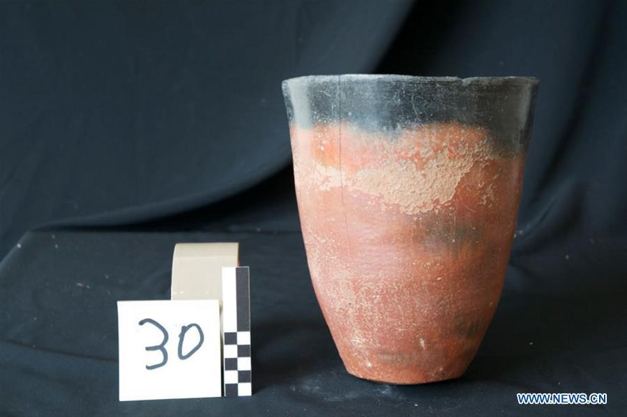 The undated photo provided by Egyptian Ministry of Antiquities shows a retrieved smuggled artifact in Cairo, Egypt. Egypt retrieved hundreds of smuggled artifacts and thousands of ancient coins busted by the Italian authorities in the city of Naples months ago, the Egyptian general prosecution said in a statement on June 30, 2018. (Xinhua)