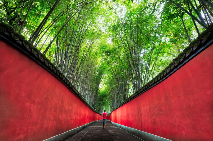 A photo of the Chengdu city by US photographer Trey Ratcliff.(Photo provided to chinadaily.com.cn)
