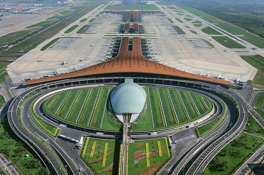 Terminal 3 of Beijing Capital International Airport (Photo/Courtesy of Ma Wenxiao, Sino)