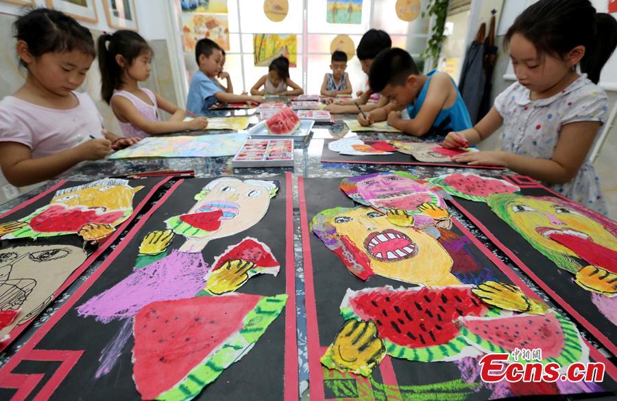 Children celebrate \