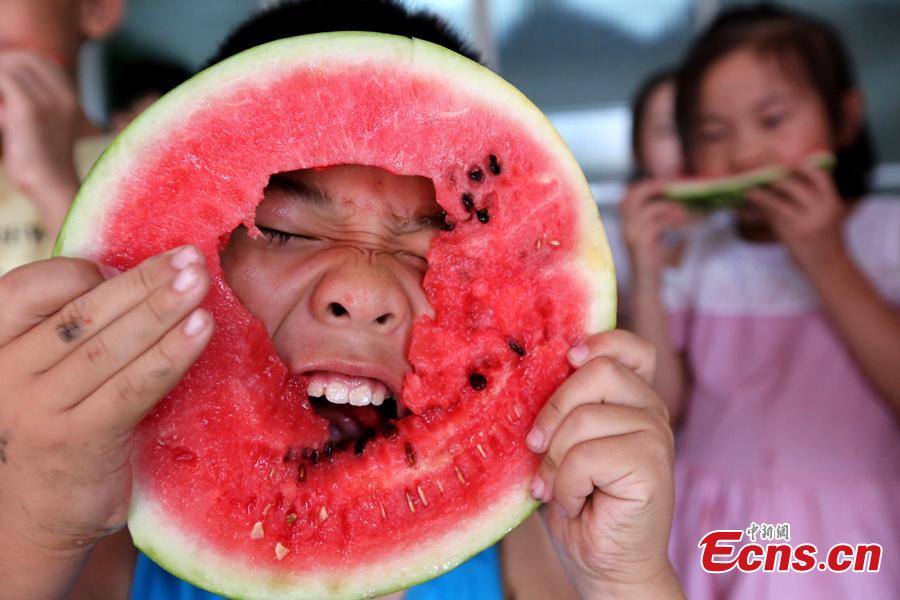Children celebrate \