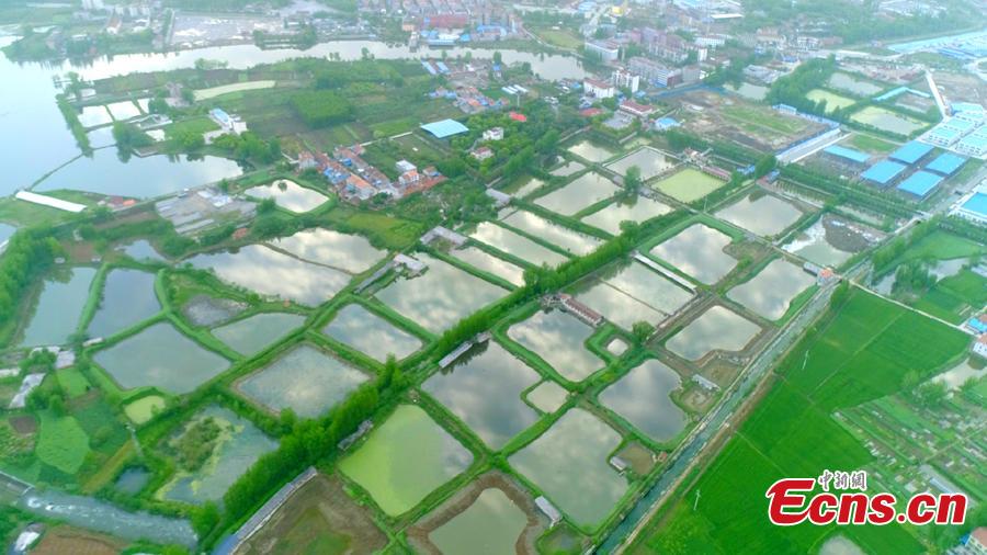 File photo of Baiqi Canal. (Photo provided to China News Service)