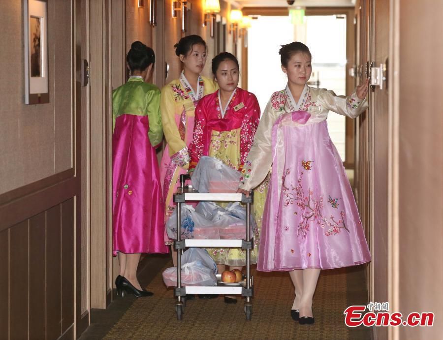 Families of South Korea and the Democratic People\'s Republic of Korea (DPRK), separated by the 1950-53 Korean War, reunite in tears and joy in Mount Kumgang in southeast DPRK on Aug. 21, 2018, as they had never seen each other for decades. The first session of reunions, scheduled to last from Monday to Wednesday, would be attended by 89 South Koreans who have never seen their DPRK relatives since the Korean War ended with armistice, and 108 other accompanying family members. The second session of three-day reunions, involving 83 DPRK family members who applied for gatherings with South Korean relatives. (Photo provided to China News Service)