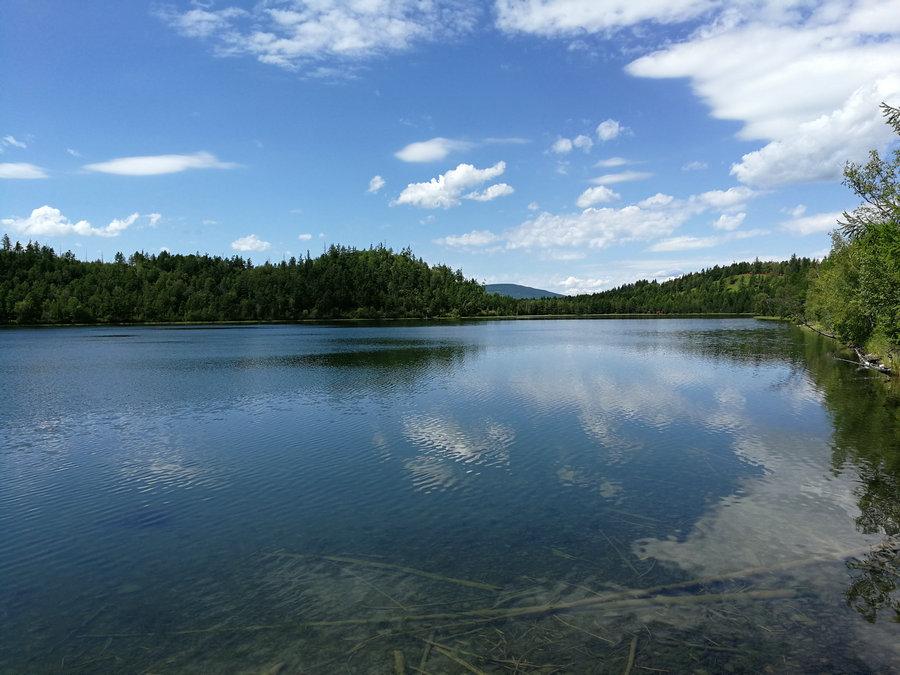 Lovely lake in Aershan National Forest Park, in the south part of the Greater Hinggan Mountains of the Inner Mongolia autonomous region on Aug 22, 2018.  (Photo provided to chinadaily.com.cn)