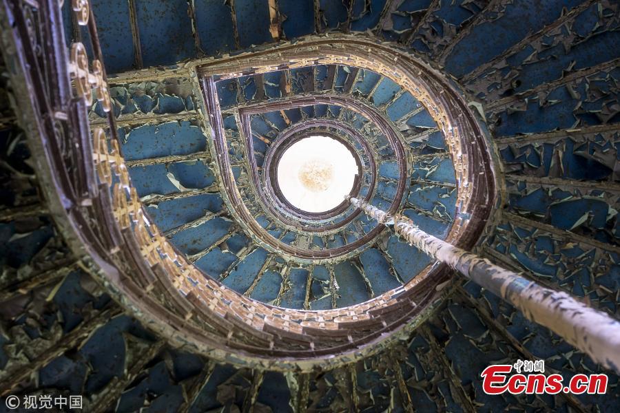 A Polish spiral staircase (Photo/VCG)