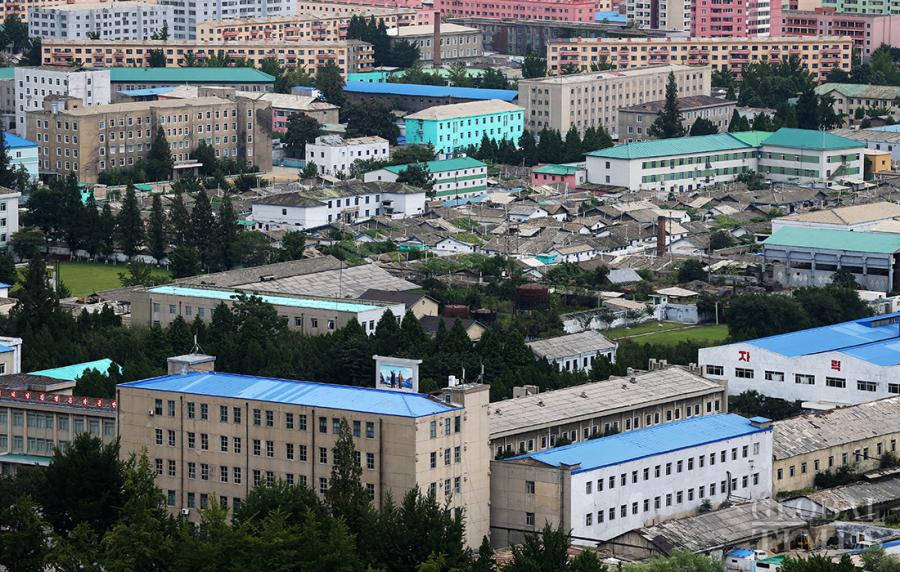 Photos show the urban landscape of Pyongyang. (Photo: Cui Meng/GT)