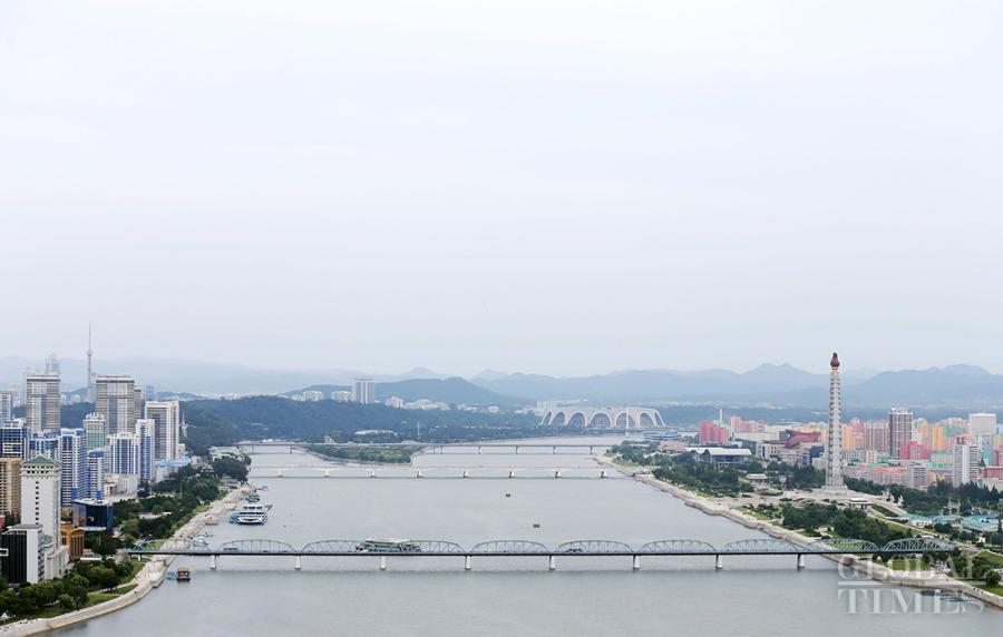 Photos show the urban landscape of Pyongyang. (Photo: Cui Meng/GT)
